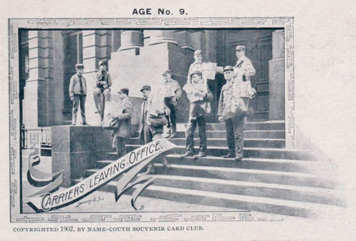  In 1902, Edward P. Hennessy, a St. Louis letter carrier and the President of the National Philateli