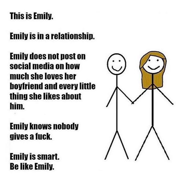 I was always Emily and will always be Emily🙏🏽 #GoodRelationshipsDontNeedAttention