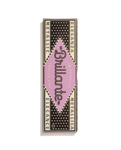 Brillante PencilsLouise Fili  (18.7 × 5.7 CM)  12 DOUBLE-SIDED PENCILS, 6 COLORS, IN