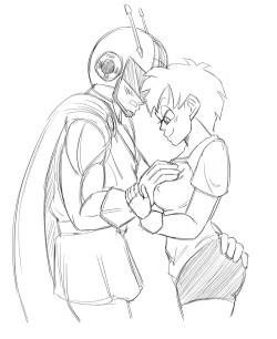   vsymbiote said to funsexydragonball: Gohan should grab Videl&rsquo;s tits, too :)  ByÂ â€œgrabâ€ you meant â€œshyly caressâ€?