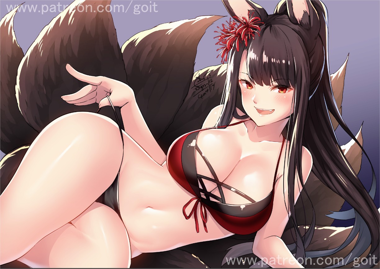 goit-studio:   Akagi (cn: 凰; jp: 赤城)  -  アズールレーン Azur lane