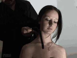 lockedinpinkandsatin:  She now realizes her life has changed forever. Master Robert. 