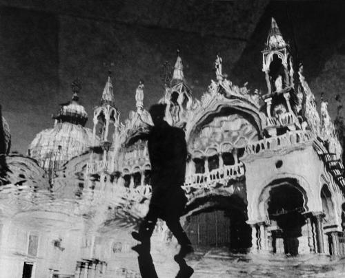 inneroptics:    Reflections of St. Marco, Italy, 1953-   Herbert List    
