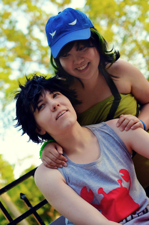 cowbuttcrunchies:  Summerteen Romance at Cedar PointColossalcon 2015 Karkat / Sollux / Nepeta / Equi