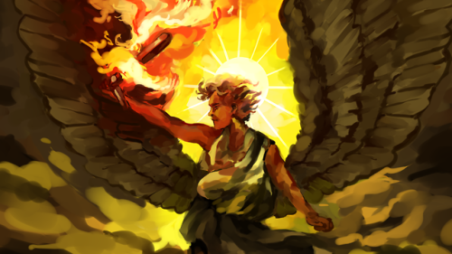 bimnoodles:the flaming sword that was given unto thee(full image)