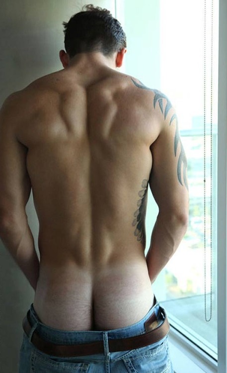 alanh-me: 90k+ follow all things gay, naturist and “eye catching”   That beautifully muscled back &h