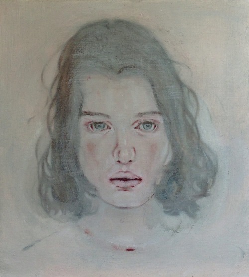 Untitled (Vampire) 20&quot; x 18&quot;oil on panel2013bernadetteosullivan.com/