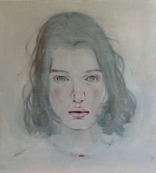 Untitled (Vampire) 20" x 18"oil on panel2013http://bernadetteosullivan.com/