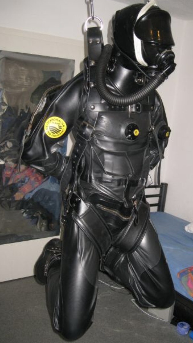 Leather and Rubber Gay Fetish Bondage