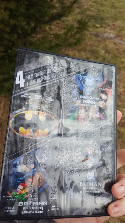 stoicsilence: stoicsilence:  stoicsilence:  stoicsilence:  stoicsilence:  stoicsilence:  stoicsilence:  stoicsilence:  stoicsilence: found batman forever on my front lawn there are some dvds in the ditch at the end of my front lawn could these be the