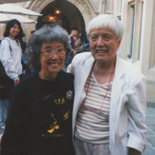 djphatrick:  Yuri Kochiyama and Grace Lee Boggs at the Serve the People: Asian American Community Ac