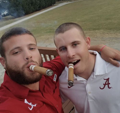 Smiling around the cigar as he leaned into his big Brother he could barely believe who he’d become o