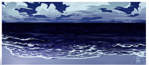 starfleetrambo - some old beach studies I made for my...