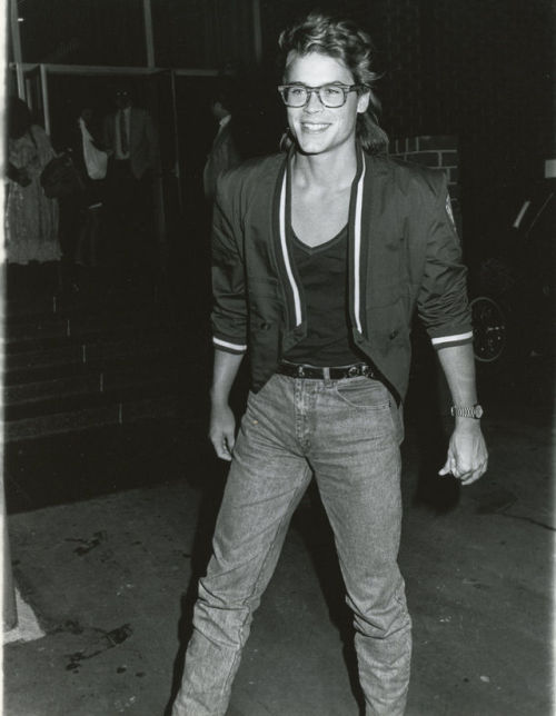 ohmy80s:Rob Lowe ft. 80’s glasses