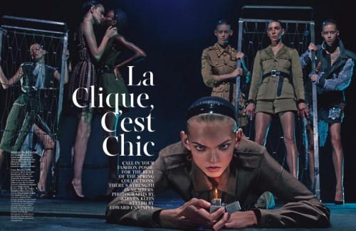 La Clique, C'est Chic - W Magazine featuring. Chinese models as Fei Fei Sun, Shu Pei Qin and Dylan X