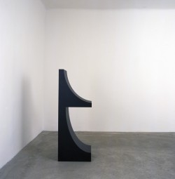 monochromemono:  Werner Feiersinger Untitled, 2004 steel, primer 54 x 42 x 150 cm 
