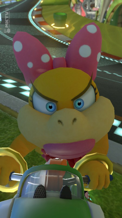 princesstierra50:These are the Koopaling selfies I have done in MK8. :)