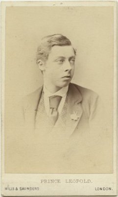 theoddmentemporium:  Prince Leopold: “Is the Ugliest” Prince Leopold was the eighth child and fourth son of Queen Victoria and Prince Albert. Leopold inherited the disease haemophilia from his mother and was a delicate child. Evidence suggests