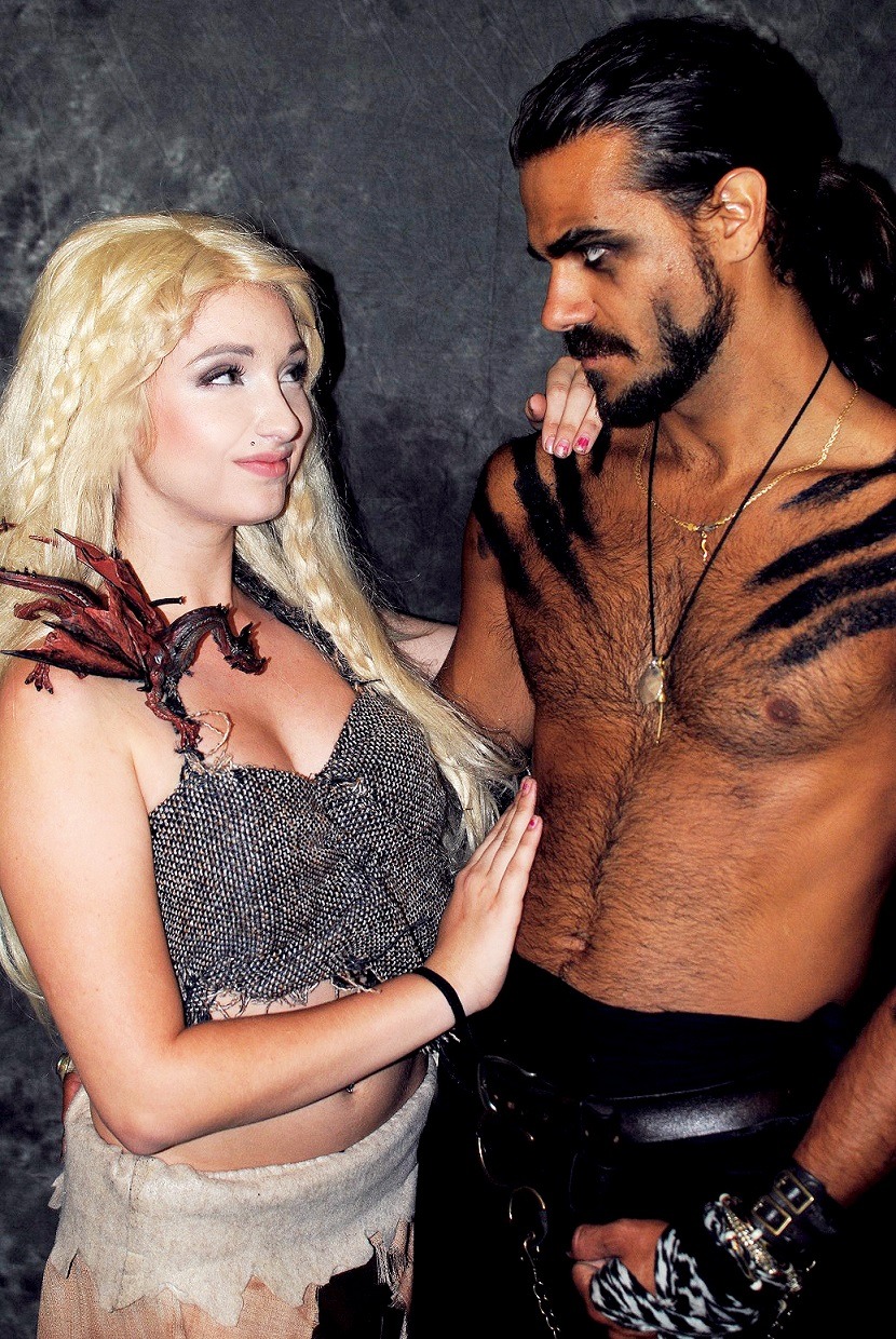 Fan Creations — Daenerys Targaryen “Khaleesi” & Khal Drogo cosplay...