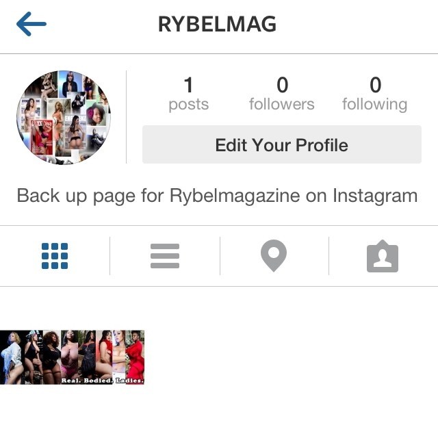 Add my backup page for rybelmagazine  this set back has forced me to push harder
