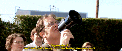lorelaigilmoure:  Depression is a very serious illness. 