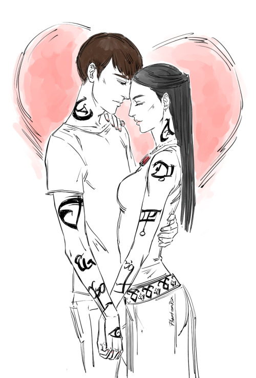 Simon & Izzy - For The 2nd Of The Shadowhunter Ship Weeks