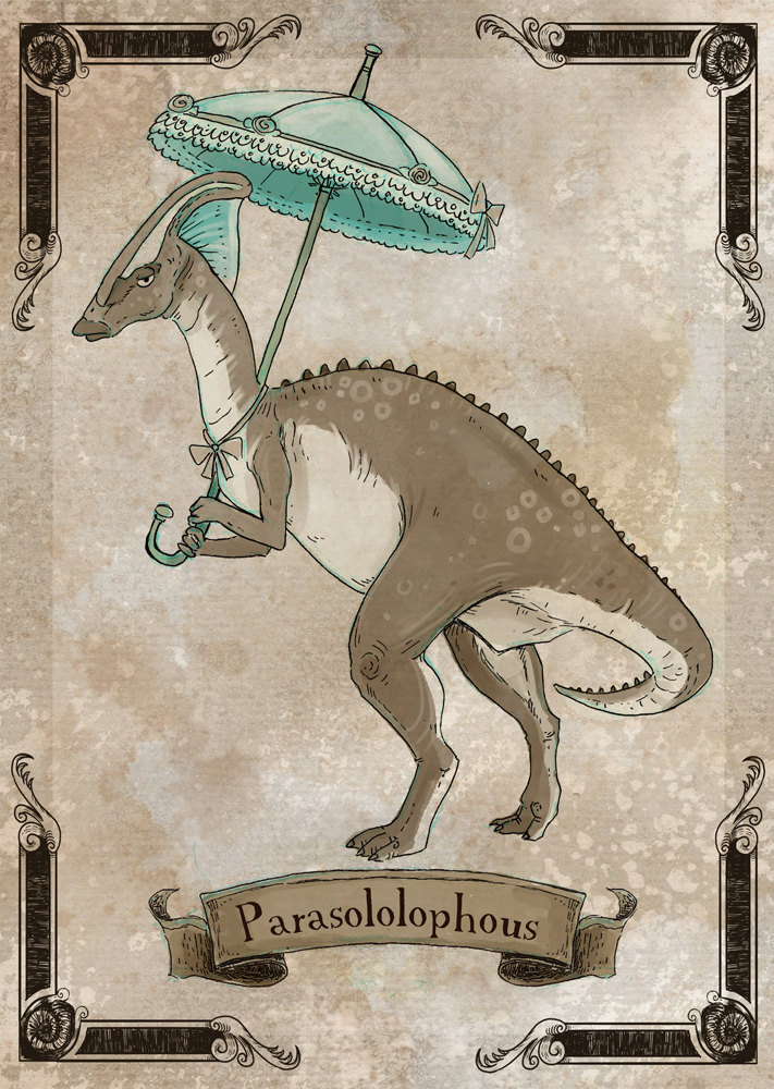 culturenlifestyle:Sophisticated Steampunk Dinosaurs Illustrations  The Gorgonist