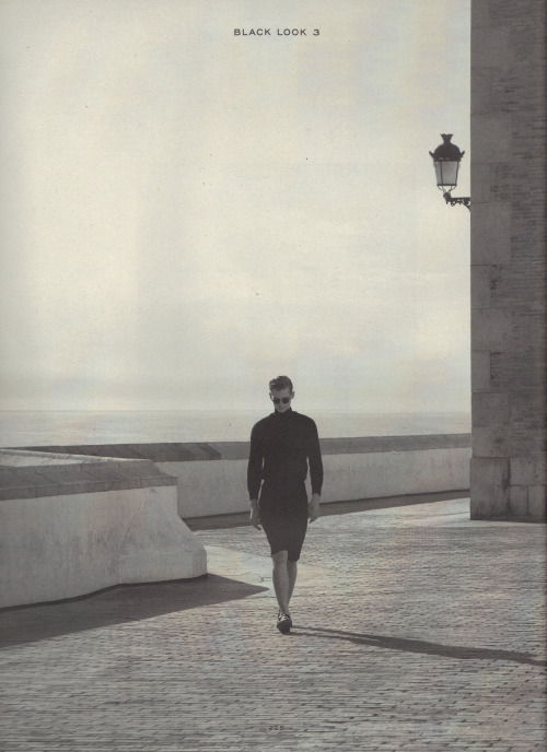 Fantastic Man June 2012, BlackPhotography: Daniel Riera, styling: Hannes HettaModel: Lowell Tautchin