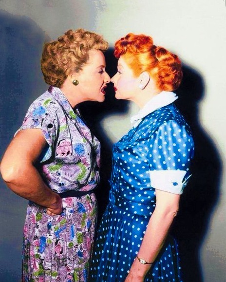 Ethel Mertz & Lucy Ricardo I Love Lucy