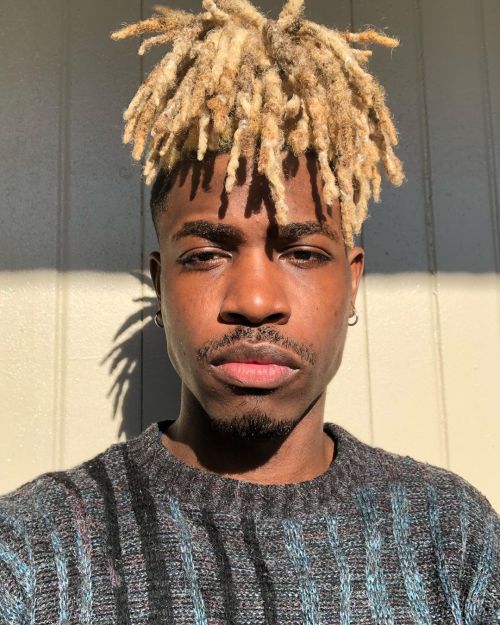 Quarantine beard in effect ‍ . . . . #tbt #blondelocs #blackboyjoy #intoblackguys #melaninpoppin #th