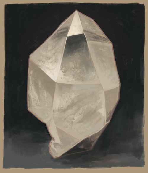 longestdistanceart: Some rock crystal studies