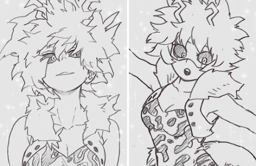 kilruas: ✩ Ashido Mina ⋆ 芦戸三奈 + Horikoshi’s Sketches ✩