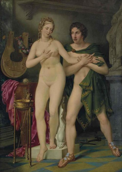 Joseph Dionysius Odevaere  (1778–1830)Pygmalion et Galatée, 1822