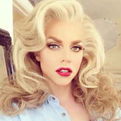 Ourchuckie:  Rpdr8:Courtney Act   A Class  (Courtney ) Act! Woof!