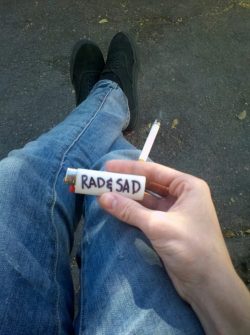 ziggystardick:  I used to have a lighter than I wrote this on :)