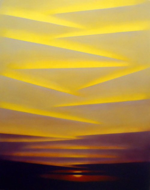 Daybreak   -   Veda Reed, 2005American ,b.1934-Oil on canvas,  60 × 48 in.