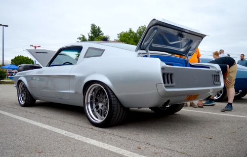 It’s even more stunning in person. Haley’s 1968 Ford Mustang Fastback was built by KlassyKars and wa