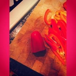 #bellpepper #dinner #democratictownhall #halftimeshow