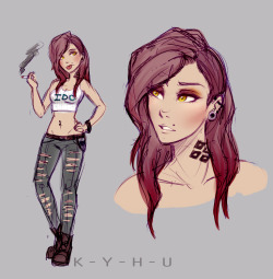 k-y-h-u:  A wild OC appears I shall call