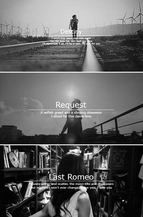 whiteconfession:  Infinite x MVs | Insp | Color
