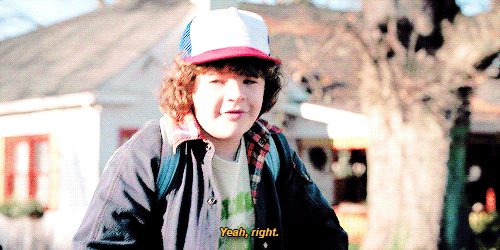 mike-wheeler:  “The scene when mike told Dustin he was he was his best friend too
