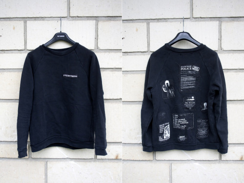 matisse69: rafsimons-archive: Raf Simons “Archive” patched garments oh mah gah the 