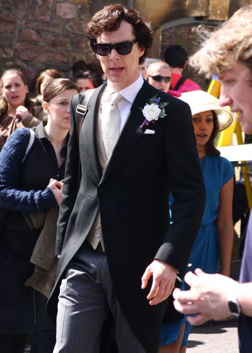 deareje: Sherlock filming April23 #setlock #BenedictCumberbatch