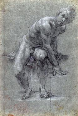 hadrian6:  Male Nude Study. 17th.century.Artist