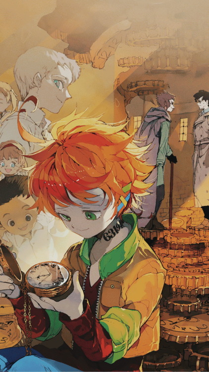 slyeer:➳ The Promised Neverland↳ wallpaper’s (mangá) ↳ fav/reblog if you save 