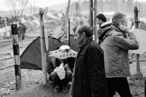 IDOMENI I16.03.2016 idomeni, lesbos/greece. these are my first impression of the camp during the day