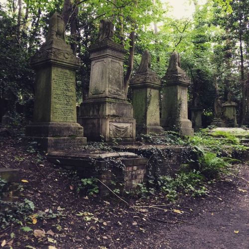Porn Pics horrorcandybox:  Highgate Cemetery, London.
