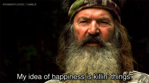 Everybody happy happy happy #duckdynasty