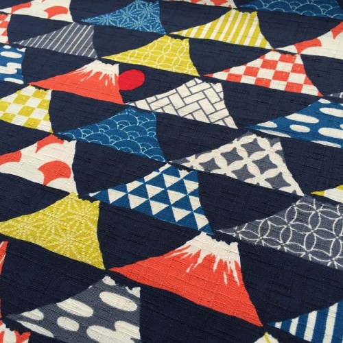 futoshijapan:Mt. Fuji fromjapanwithlove.etsy.com/ #japan #fabric #design #pattern #craft @ets