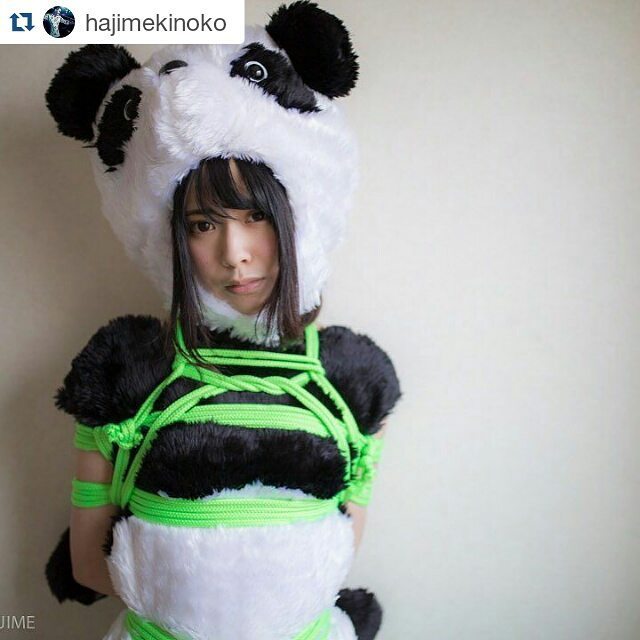 kinbakumaniadojo:  Repost from @hajimekinoko. Funny ropes :)